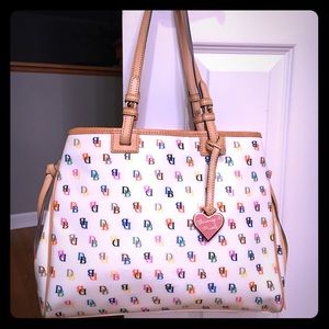 Dooney & Bourke White Shoulder Bag